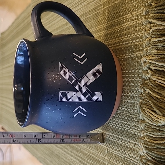 Threshold Stoneware K Letter Coffee Tea Mug Cup Navy Blue - Picture 8 of 9